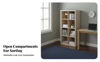Configurable Cube Organizer Freestanding shelving unit adaptable Use Shelving Unit for Book Lovers, Homeowners, Kid's Room, Bedroom, Entrymanner