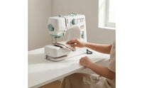 Built-in Thread Guide Electric Sewing Machine Stitch Display Desktop Sewing Machine Front Control Knob Household Tool Presser Foot