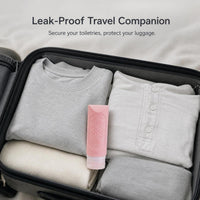 Silicone Petal Travel Bottles for Shampoo, Lotion, and Toiletries