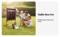Builds Batting Implementting Implement Ting Skills Kids Baseball Training Set Improves Hand-Eye Coordination Kids Baseball Throw Ing Machine