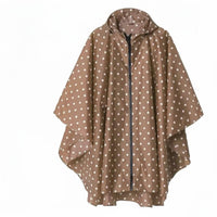 Hooded Rain Poncho Adjustable Hood Waterproof Poncho Jacket Lightweight for Men