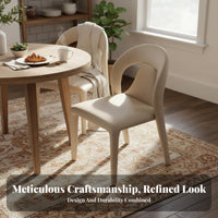Modern Design Upholstered Side Chair Minimalist aesthetic Dining Room Seating Soft Upholstery Household Furniture Comfortable Padding for Interior Designers, Restaurant Owners, Office Workers, Showroom, Kitchen, Bedroom, perusing corner