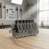 Electric Guitar Tremolo Bridge Sturdy Single Pivoting Bridge Assembly Vintage Design Tremolo Unit Anti-Rust Instrument