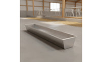 Livestock Feeding Trough Rectangular Livestock Trough Rust-Resistant Sheep Feeder for Cattle, Farmers, Farm, Pasture, Stable