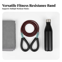 Resistance Training Rope High Strength Training Pull Rope Portable & Lightweight Elastic Bungee Cord with Handles for Athletes, Home Gym