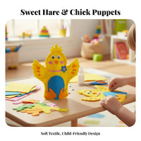 DIY Creature Hand Puppet Kit Includes Safety Stitching Tool Textile Puppet Making Kit Arts and Crafts Creative Play Pre-Cut