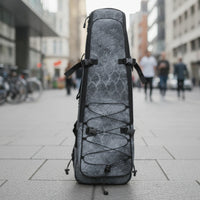 Paddle Board Backpack with Side Handles Padded Paddle Board Backpack Large Capacity Kayak Equipment Bag with Bungee Lacing for Outdoor Trips