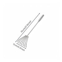 Long Handle Garden Rake Undesirable Vegetation Removing Garden Cultivator Easy to Use Hand Cultivator for Flower Bed