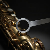 25 Pieces Saxophone Pad Adjustment Tools Stainless Steel Saxophone Repair Tools Metal Pad Leveling Tool for Gigs