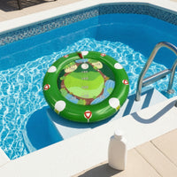 Inflatable Golf Pool Toy Easy to Inflate Buoyant Putting Surface Comprehensive Buoyant Target for Family, Backyard