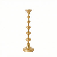 Candlestick with Pedestal Base Stylish Column Candle Holder Tall Decorative Candle Holder for Console