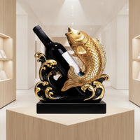 Golden Carp Single Bottle Vino Rack