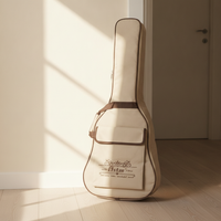36-inch Acoustic Classical Guitar Bag Thickened Protective Case Backpack Waterproof Handbag with Large Storage Pocket