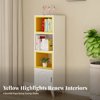 With Optional Doors interchangeable Cube Organizer customizable Combination storage shelving unit Customizable Configuration Storage Cabinet Modern aesthetic for Students, Apartment Dwellers, Homeowners, Living Room, Bedroom, Office