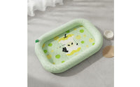 Cooling Pet Bed Cartoon Print Summer Dog Mat Non-Slip Bottom Breathable Cat Bed for Cats