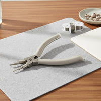 6-Step Jewelry Pliers DIY 6 Step Pliers Double Leaf Spring Hand Tool for Crafters, Workbench