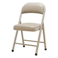 Foldable Padded Folding Chair Space-Saving Design Padded Collapsible Chair Soft Cushion Household Furniture Sturdy Steel Frame for Office Workers, Community Groups, Dorm Room, Indoor and Outdoor Events, Conferences, Parties
