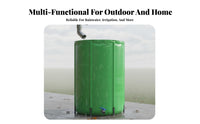 Large Capacity Rainwater Harvester Leak-Resistant Foldable Rain Barrel Leak Resistant Foldable Outdoor Water Tank for Gardeners, Homeowners, Garden