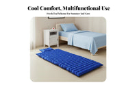 Water-Filled Cooling Mattress Waterproof Self-Cooling Mattress Pad No Electricity Needed Summer Sleeping Pad for Students, Seniors, Dormitory, Sofa