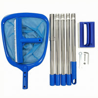 Leaf Skimmer Net Set Easy to Use Pool Brush Set Heavy Duty for Debris Removal