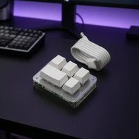 5-Key Keypad Hot-Swappable Custom Macro Keypad Custom Key Pad Blank Keycaps Programmable Macro Keyboard Wired USB-C