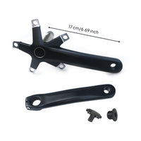 Left and Right Crank Arm Aluminium Alloy Hollow Crank Arm High Strength Cycle Part for Cyclists