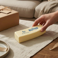 Foam-Like Salted Butter Squishy Yellow Butter Squishy Stress Relief