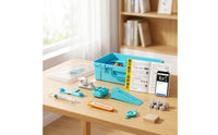 Instructional Mechanics Experiment Kit Junior Physics Experiment Kit with Storage Case Starter Mechanics Learning Set Beginner for Home Study