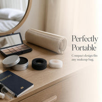 Makeup Brush Dry Cleaning Box with Sponge for Quick Color Switch