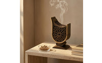 Arabic Style Incense burner Antique Bronze Resin Scent Burner Hollow Carved