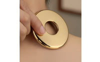 Gua Sha Board Polished Massage Circular Tool Ergonomic Manual Massage