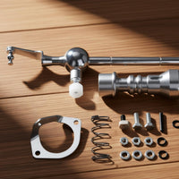 Effortless Shifting Short Throw Shifter Easy to Install Gear Selector Lever Extender Metal Build Manual Gear Selector Lever Aluminum Alloy for Tuning, Replacement