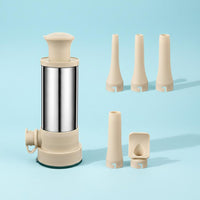 Multifunctional Manual Sausage Stuffer Labor Saving Hand Push Sausage Filler for Home Cooks