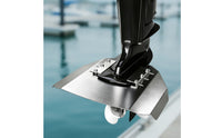 Adjustable Outboard Motor Transom Plate Brushed Transom Plate with Metal Foil Long-Lasting Marine Accessory Easy Installation for Boat Owners