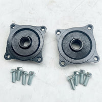 Rear Flange Adapter with Screws 10mm Metric Thread Splined Hub Adapter Heavy-Duty for Mechanics, Go-Kart Building