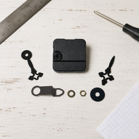 DIY Quartz Wall Clock Movement Kit with Metal Hands