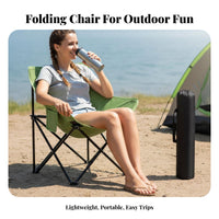 Foldable Folding Moon Chair Portable Camping Seat Lightweight Outdoor Furniture space-saving Design for outdoor adventurers, fishers, Beach& proceeders, outdoor dining, Beach, Fishing