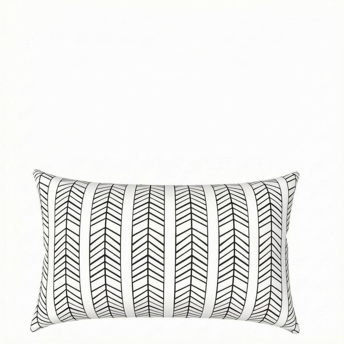 Waterproof Outdoor Chair Pillow Removable Cover Lounge Chair Cushion Securing Strap Chaise Lounge Cushion Concealed Zipper for Poolside, Porch, Beach
