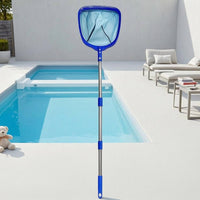 Leaf Skimmer Net Set Easy to Use Pool Brush Set Heavy Duty for Debris Removal
