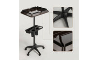 Salon Tool Cart with Trays Multi-Compartment Hair Trolley Easy to Clean Hairdresser Trolley for Hairdressers, Barbers