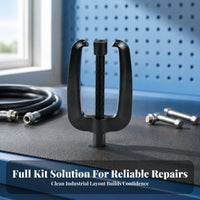 Steering Support Puller Mechanical Removal U-Shaped Puller Garage Tool Curved Prongs Forked Frame