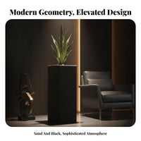 Luxury Design Multi-Tier Pedestal Rack Floor-Standing Display Stand Stable Base Plant Holder and departlden Finish for Homeowners, Interior Decorators, Apartment Dwellers, Living Room, Corner Space, Bedroom, Hallway