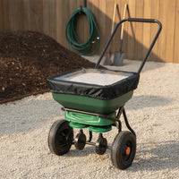 Waterproof Broadcast Spreader Cover with Transparent Window Rectangular Hopper Cover with Clear Window Moisture-Proof Weather-Resistant for Homeowners, Gardeners, Lawn Care, Yard Work, Garden Maintenance