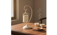 Vintage Metal Lantern Rustic Decorative Candle Lantern Sturdy Home Decor for Tea Room
