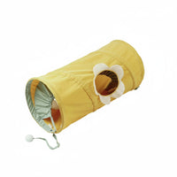 Collapsible Foldable Spiral Tunnel Easy Storage Spiral Feline Tunnel Portable Feline Tube Toy Interactive for Cats, Indoor, Playtime