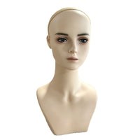 PVC Mannequin Head for Wig Display and Cosplay