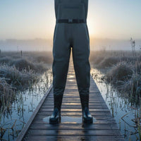 Fishing Wader Trousers Anti-Slip Hip Boot Waders Adjustable Straps Outdoor Gear for Fishermen, Anglers, Wading