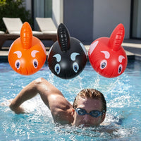 Inflatable PVC Swimming Safety Buoy with Dual Air Bladders