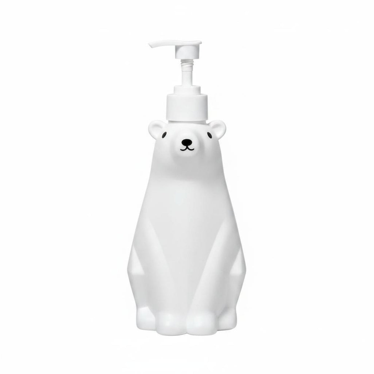 Large Capacity Arctic Bear Pump Bottle Easy to Press Arctic Bear Dispenser Cute 450 Ml Pump Bottle Decorative