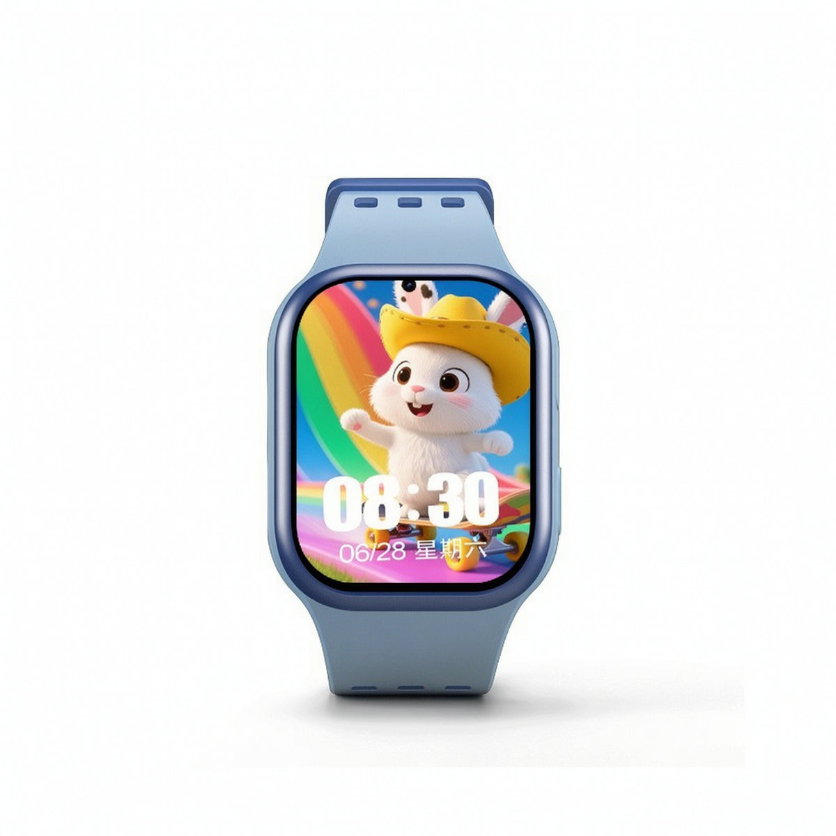 Wearable Device with Camera Silicone Touchscreen Watch Wrist-Worn for Playtime